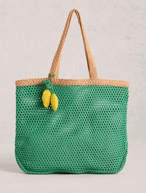 Shop Lyla Woven Tote Bag