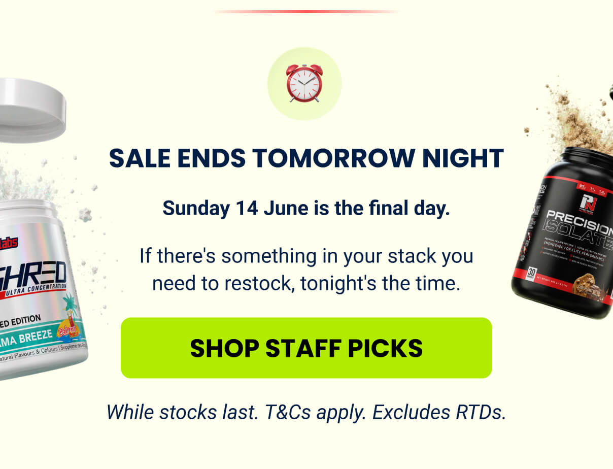 SALE ENDS TOMORROW NIGHT | SHOP STAFF PICKS 