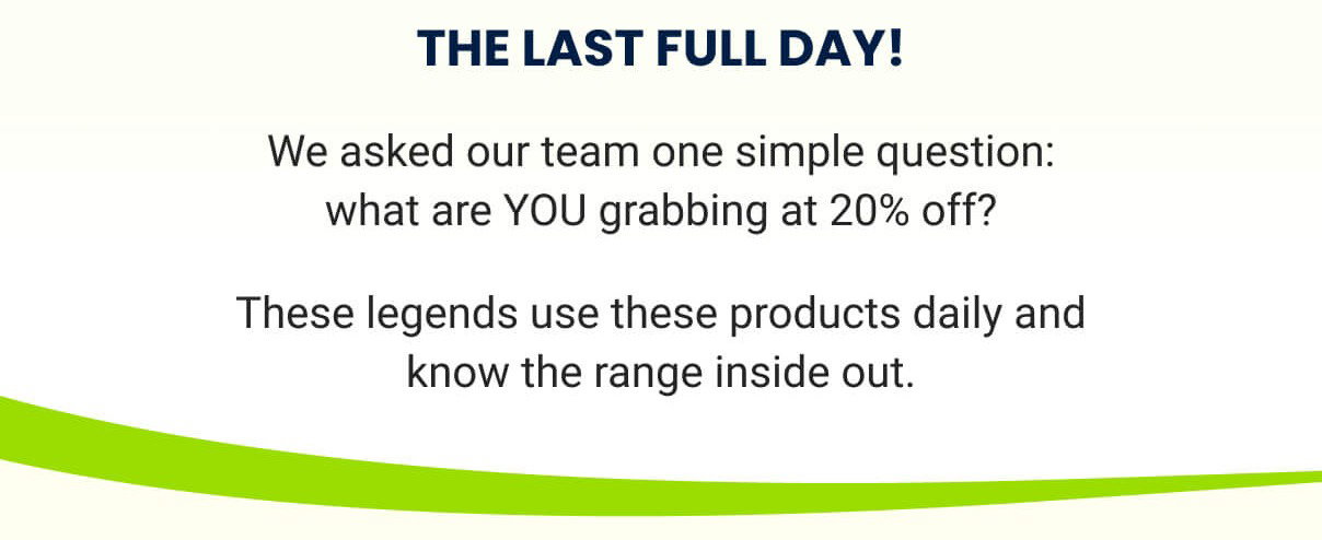 THE LAST FULL DAY!