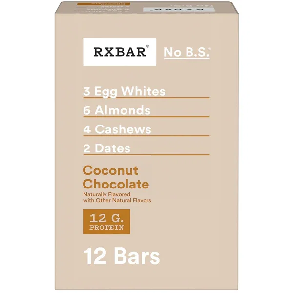 RXBar No B.S Protein Bars 12pk