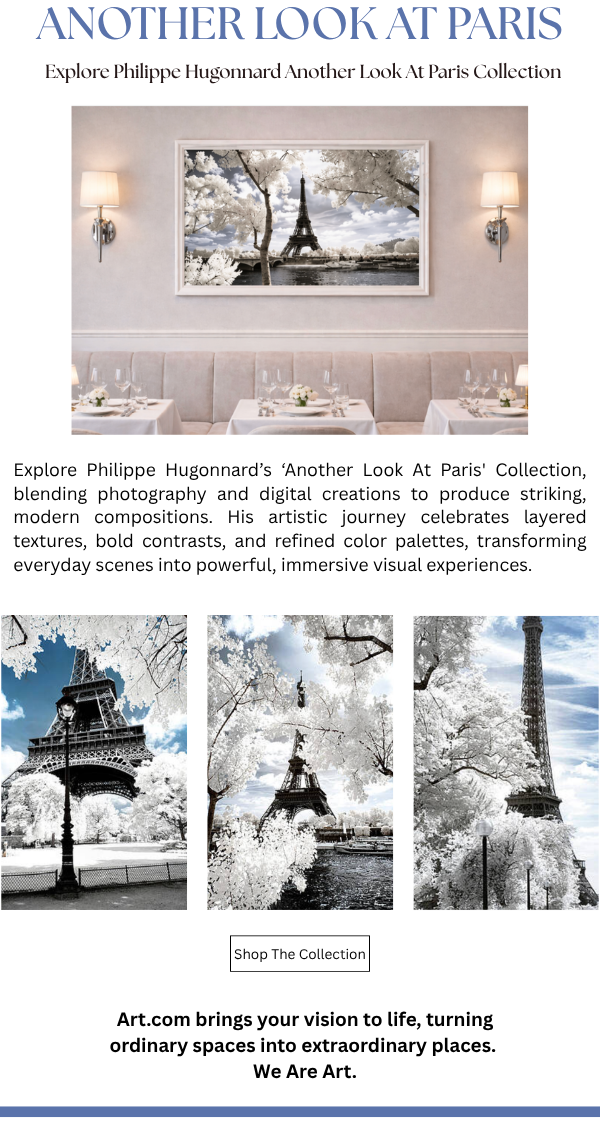 Another Look at Paris - Explore the Philippe Hugonnard 'Another Look at Paris' Collection, blending photography and digital creations to produce striking, modern compositions. His artistic journey celebrates layered textures, bold contrasts, and refined color palettes, transforming everyday scenes into powerful, immersive visual experiences.