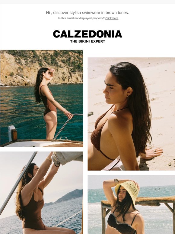 Trend Alert: Chocolate Brown Bikinis