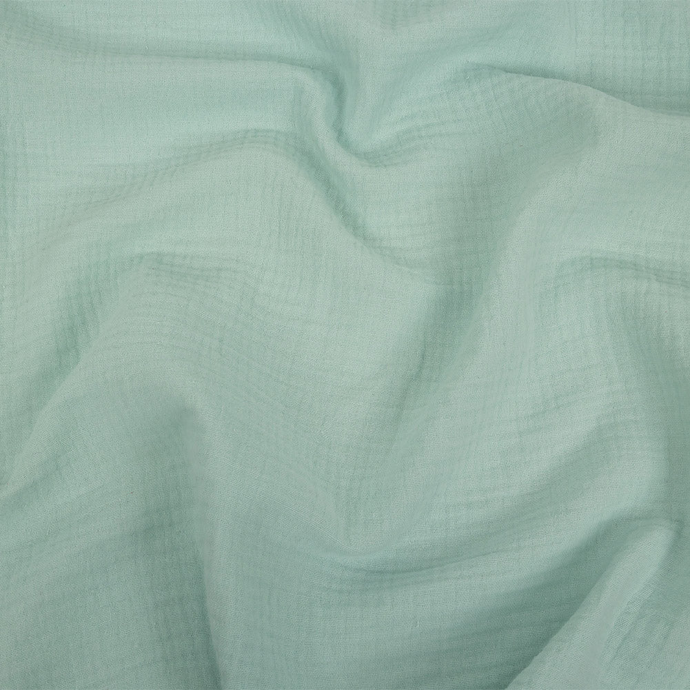 Image of Double Cotton Gauze - Dark Mint - Talamanca Collection