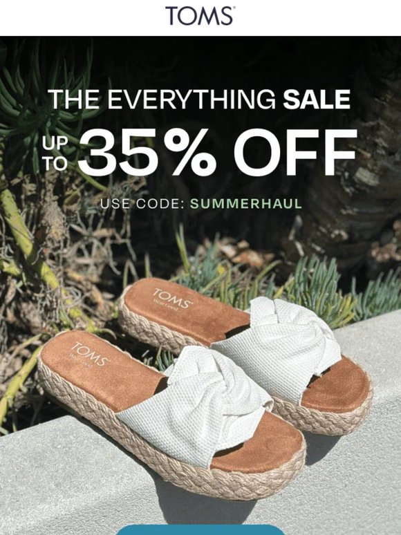 On Sale: Your Summer Friday Shoes