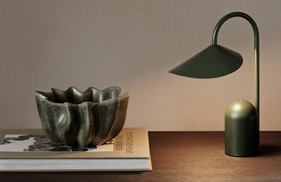 Arum Rechargeable LED Table Lamp by ferm LIVING