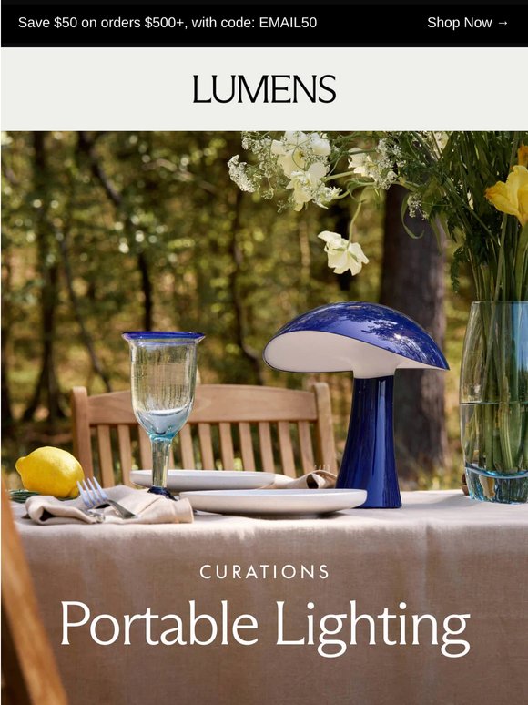 Summer-ready Portable Lights