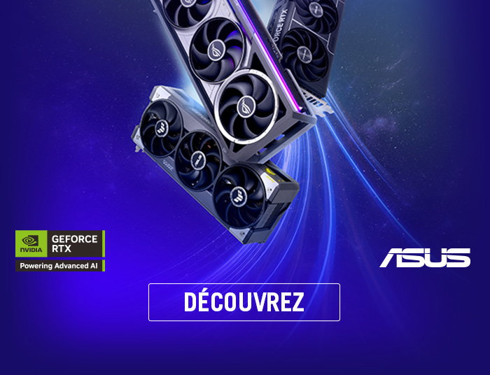 Découvrez les CG Asus RTX série 50