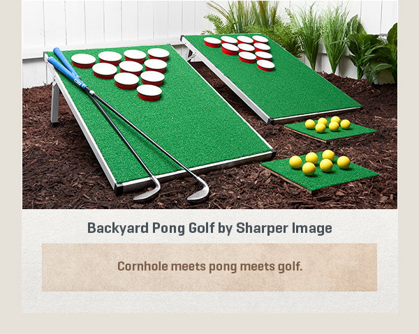 Backyard Pong Golf by Sharper Image