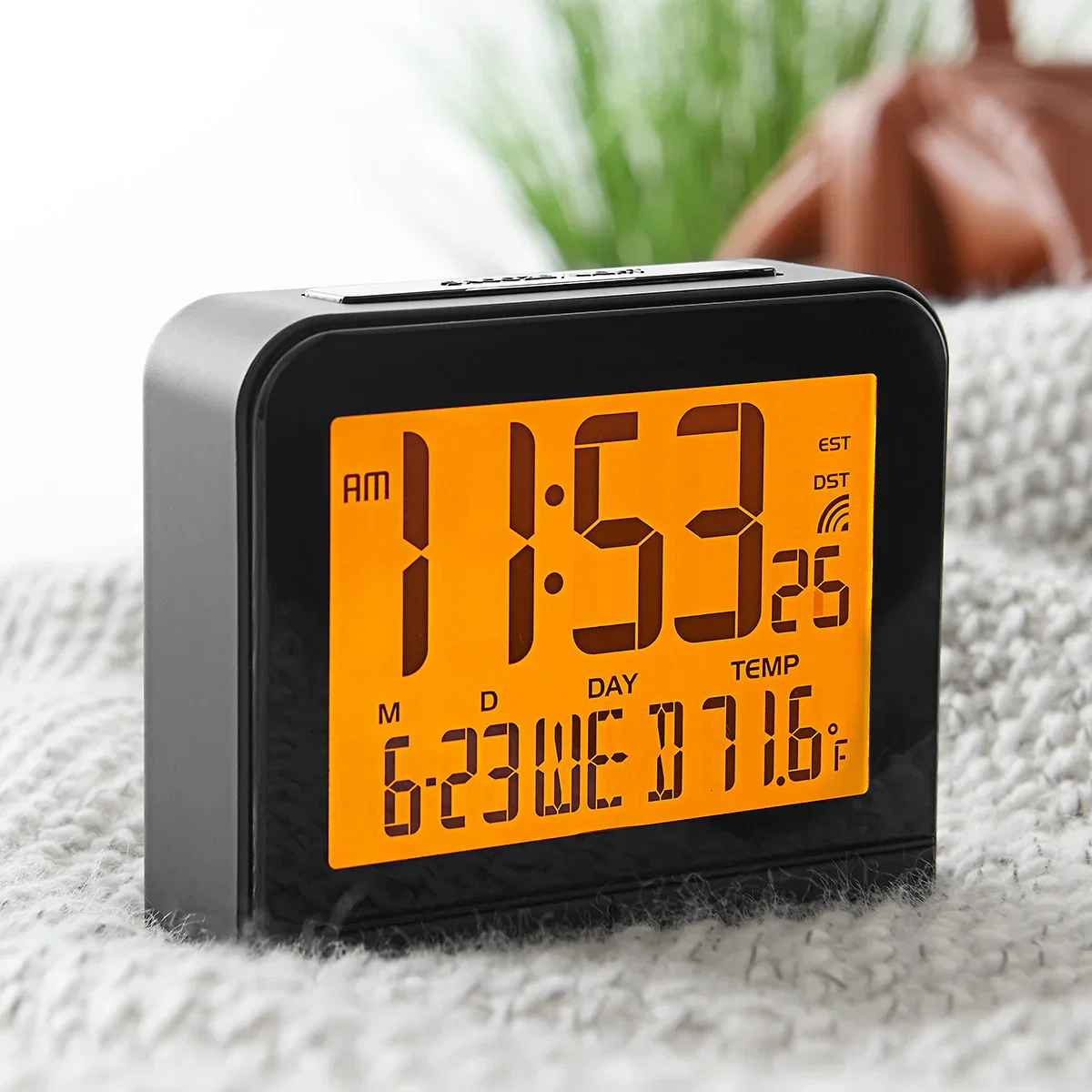 Image of Travel Alarm Clock by Sharper Image