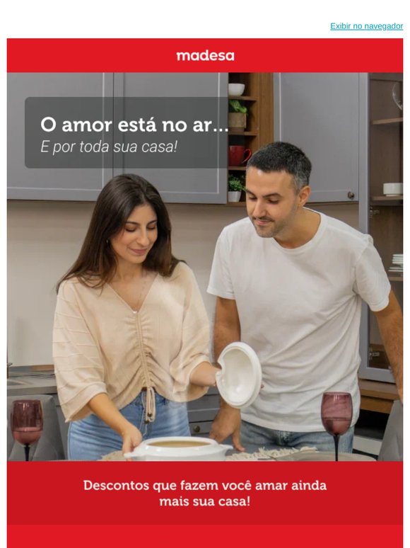 Um cupom para você se apaixonar! ❤️
