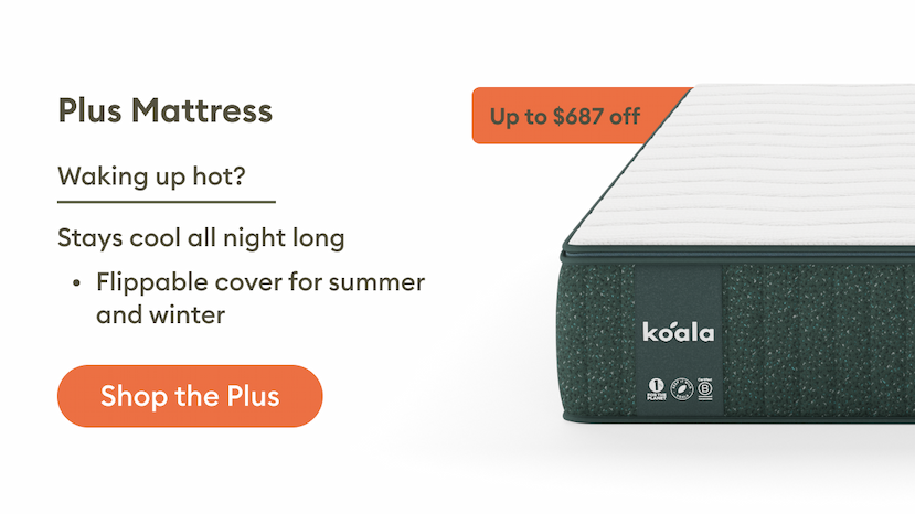 Plus Mattress on sale — up to $687 off. Stays cool all night long with a flippable cover designed for summer and winter comfort. Shop the Plus Mattress.