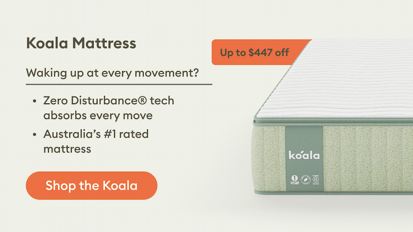 Koala Mattress on sale — up to $447 off. Zero Disturbance® technology helps absorb movement, making it easier to sleep undisturbed through the night. Australia's #1 rated mattress. Shop the Koala Mattress.