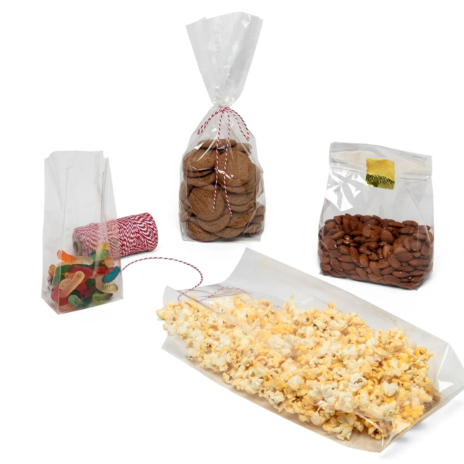 Gusseted Cello Bags