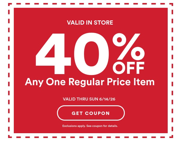 Coupon shown - Click here to get your coupon - Exclusions apply. See coupon for details.