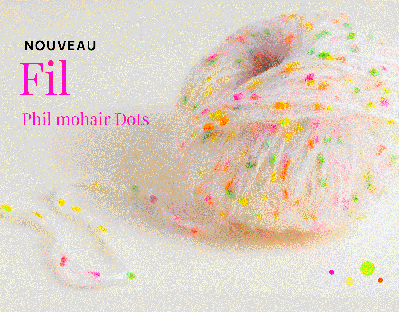 Phil Mohair Dots