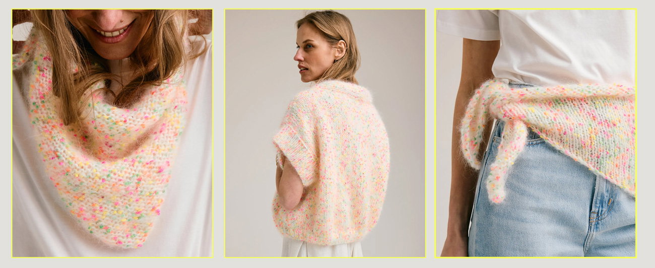 Tous les modèles en Phil Mohair Dots