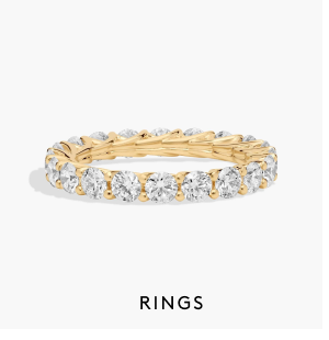 Luna Diamond Eternity Ring In Platinum (1 Ct. tw. - H-I / SI1-SI2)