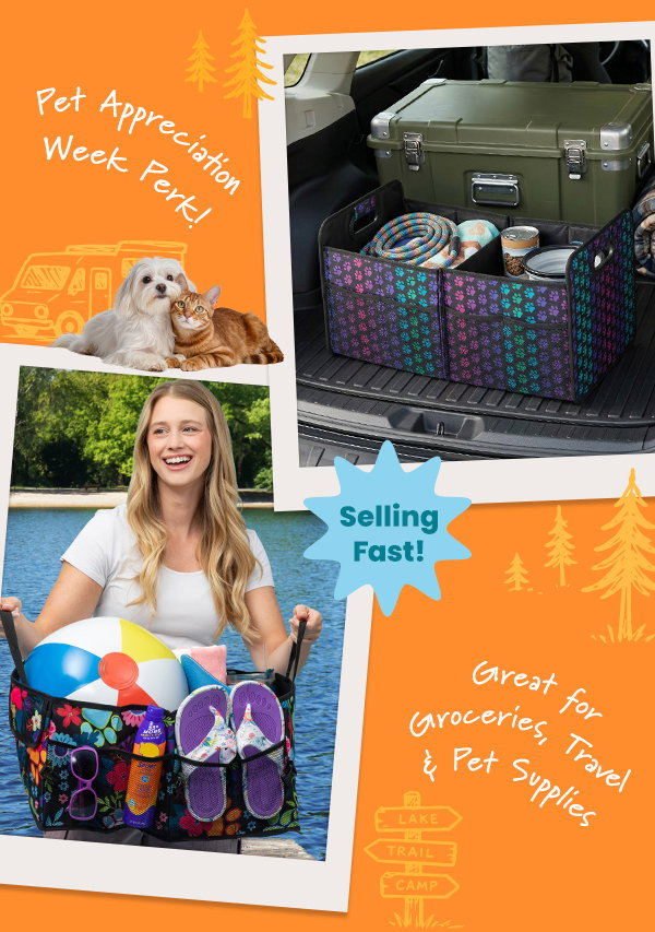 Selling Fast! | Pet Appreciation Week Perk! | Great For Groceries, Travel, & Pet Supplies