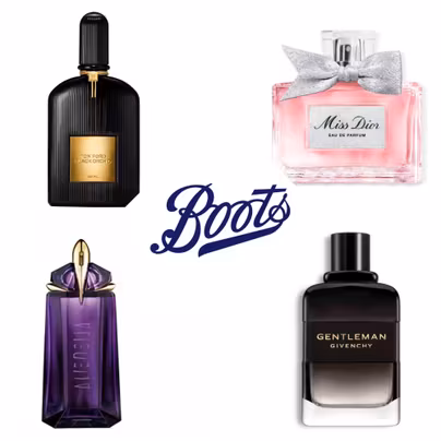 Up to 25% Off Selected Fragrances At Boots + Stacks With Extra 15...