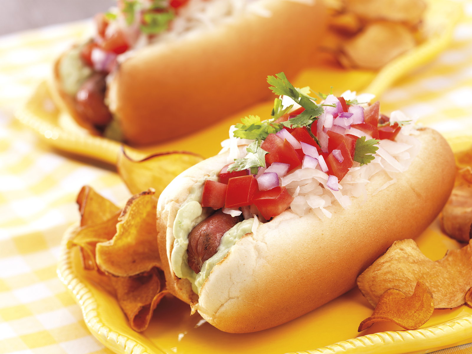 Patagonian Hot Dogs with Avocado Mayo