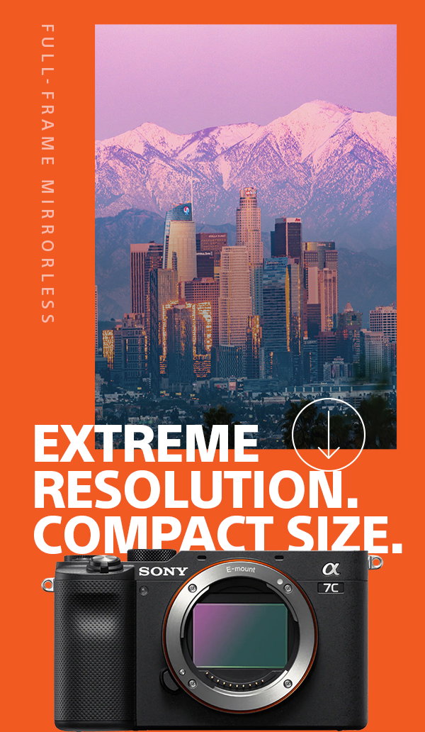 Extreme Resolution | Compact Size. 