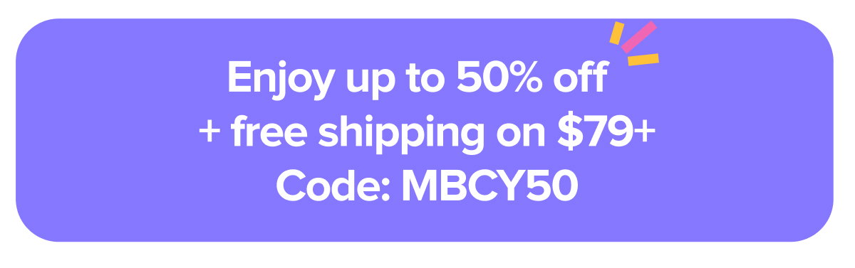 Enjoy up to 50% Off Almost Everything | Code: MXNCWCQ2
