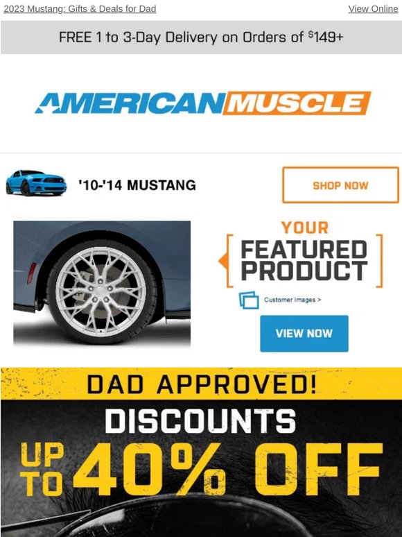 Hurry! Your 2023 Mustang Father's Day Deals Are Ending Soon 🎉