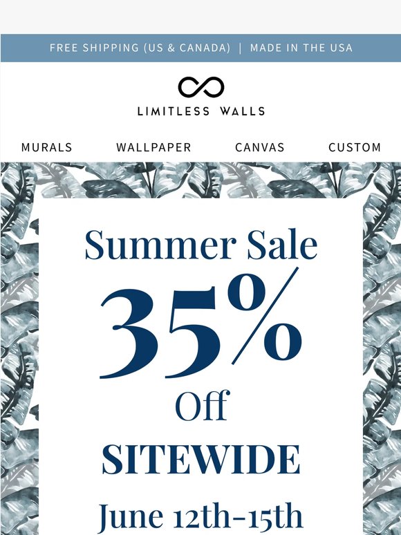 The Summer Sale starts now