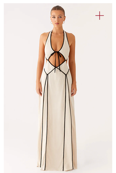 Sonnet Maxi Dress — Oatmea