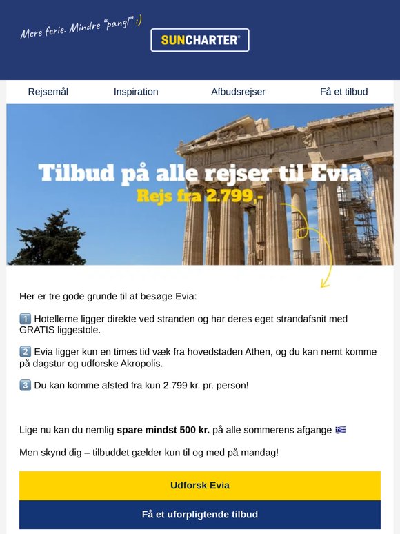 Tre grunde til besøge Evia