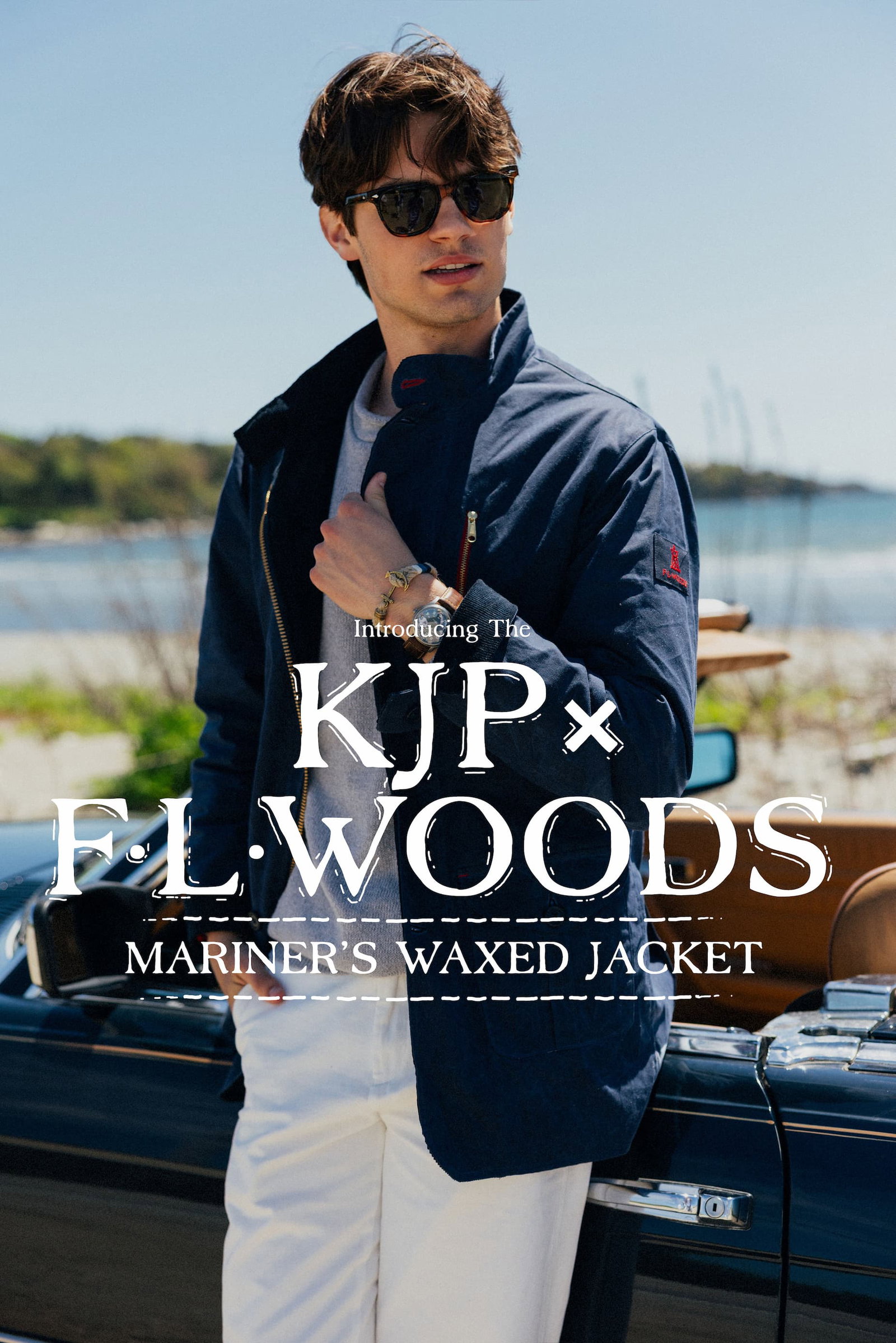 Introducing the KJP X F.L. Woods Mariner's Waxed Jacket