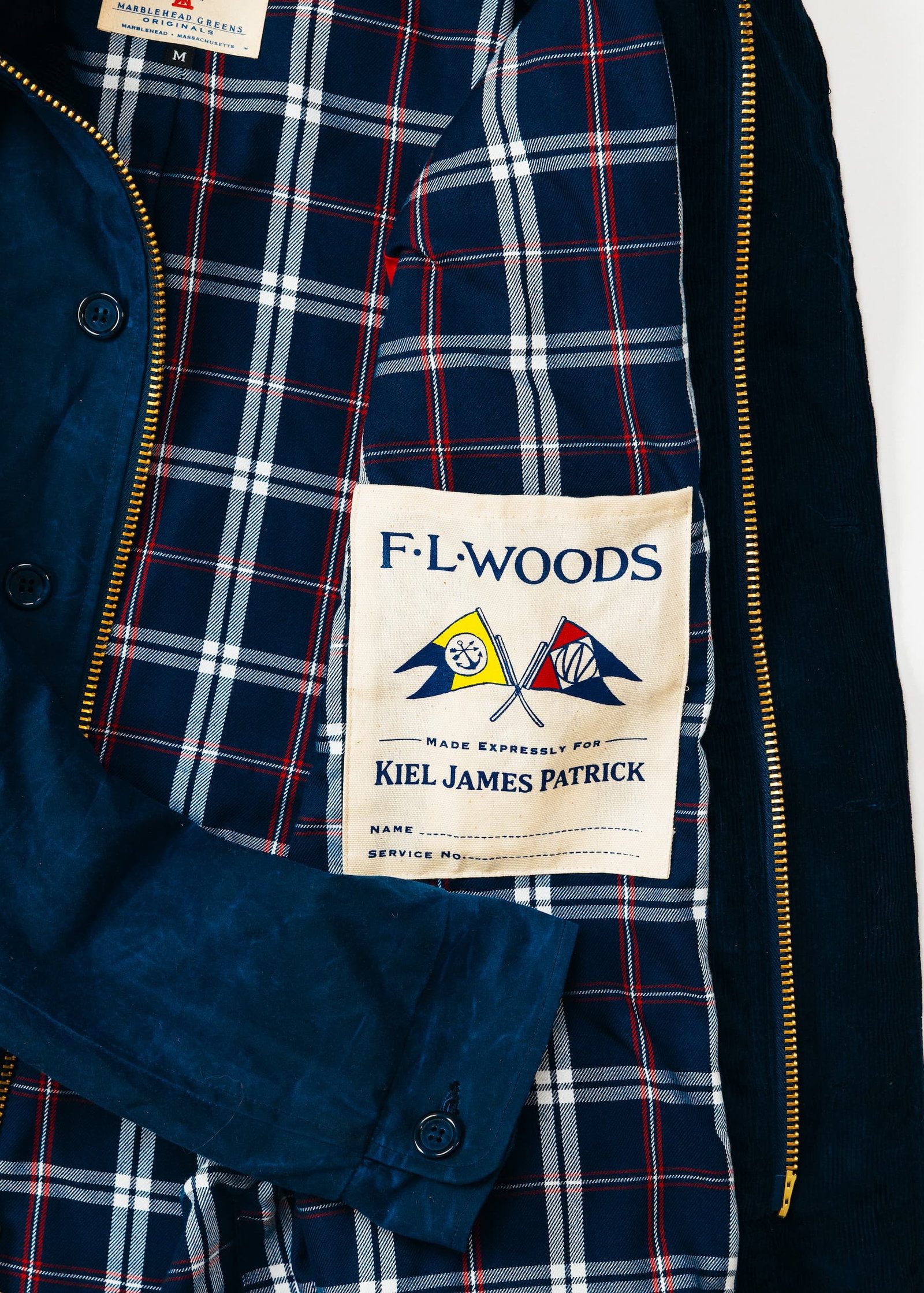 KJP X F.L. Woods Mariner's Waxed Jacket
