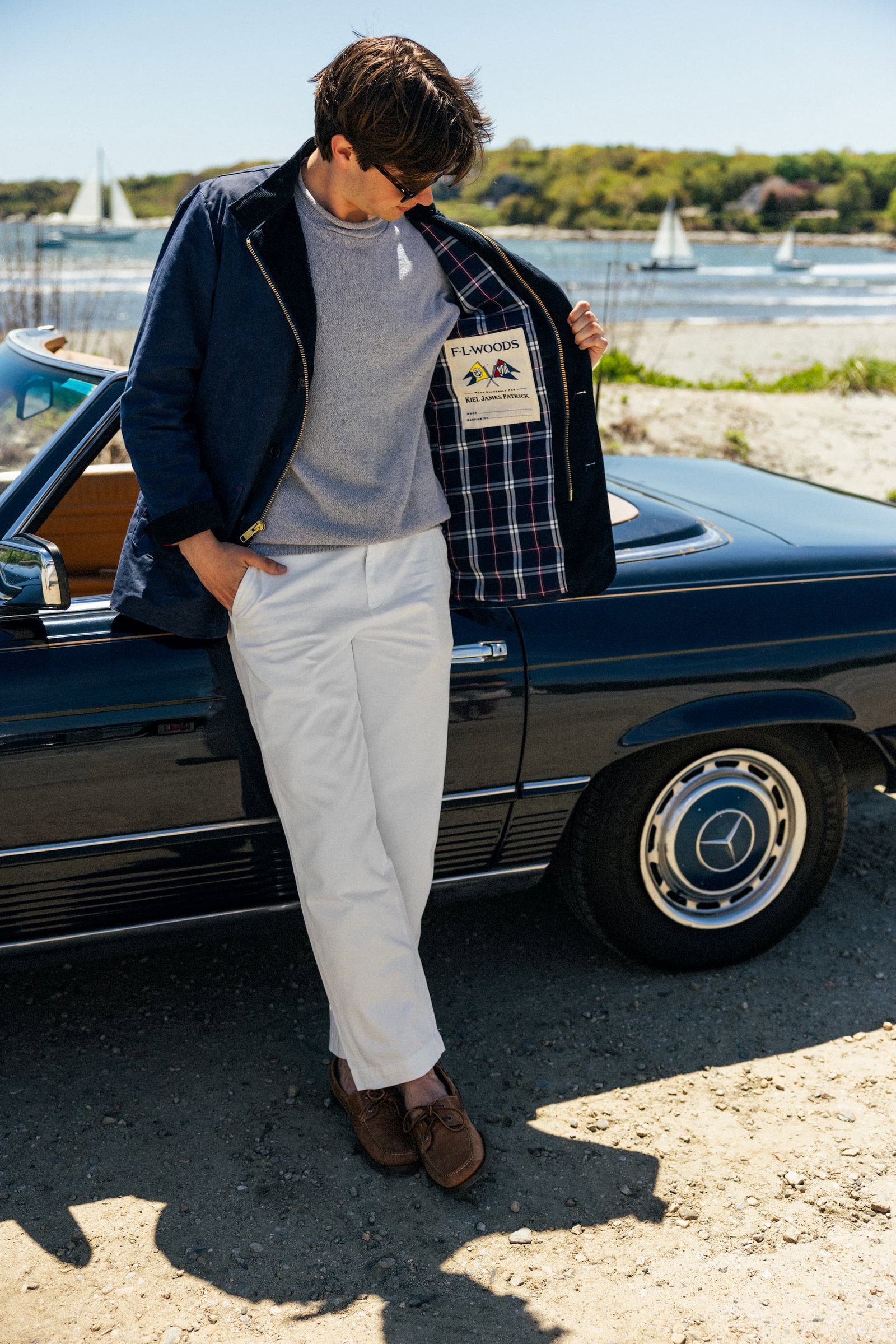KJP X F.L. Woods Mariner's Waxed Jacket