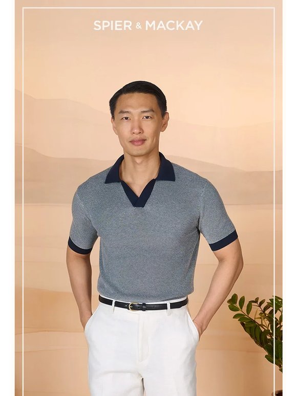The Birdseye Knit Polo