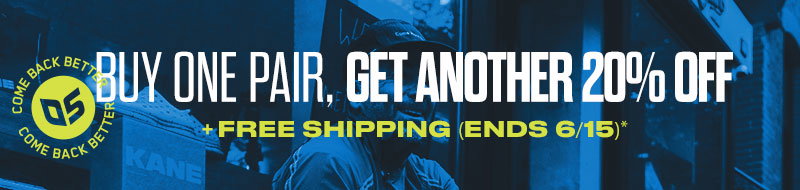 Shop One Pair, Get One 20% Off