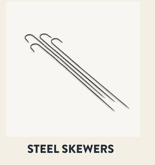 steel skewers