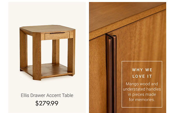 Ellis Drawer Accent Table