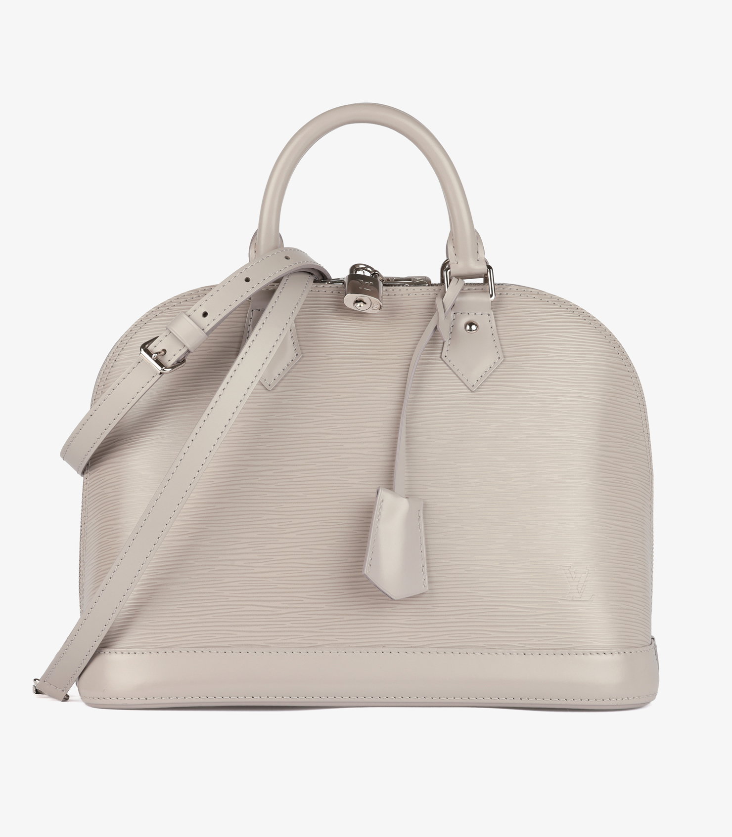 Gris Epi Leather Alma PM