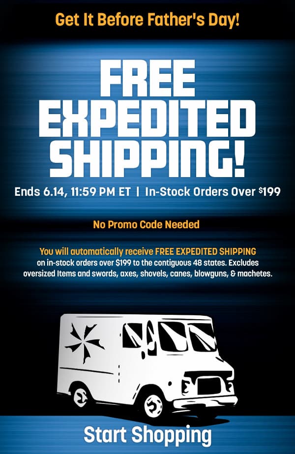 Free Expedited Shipping