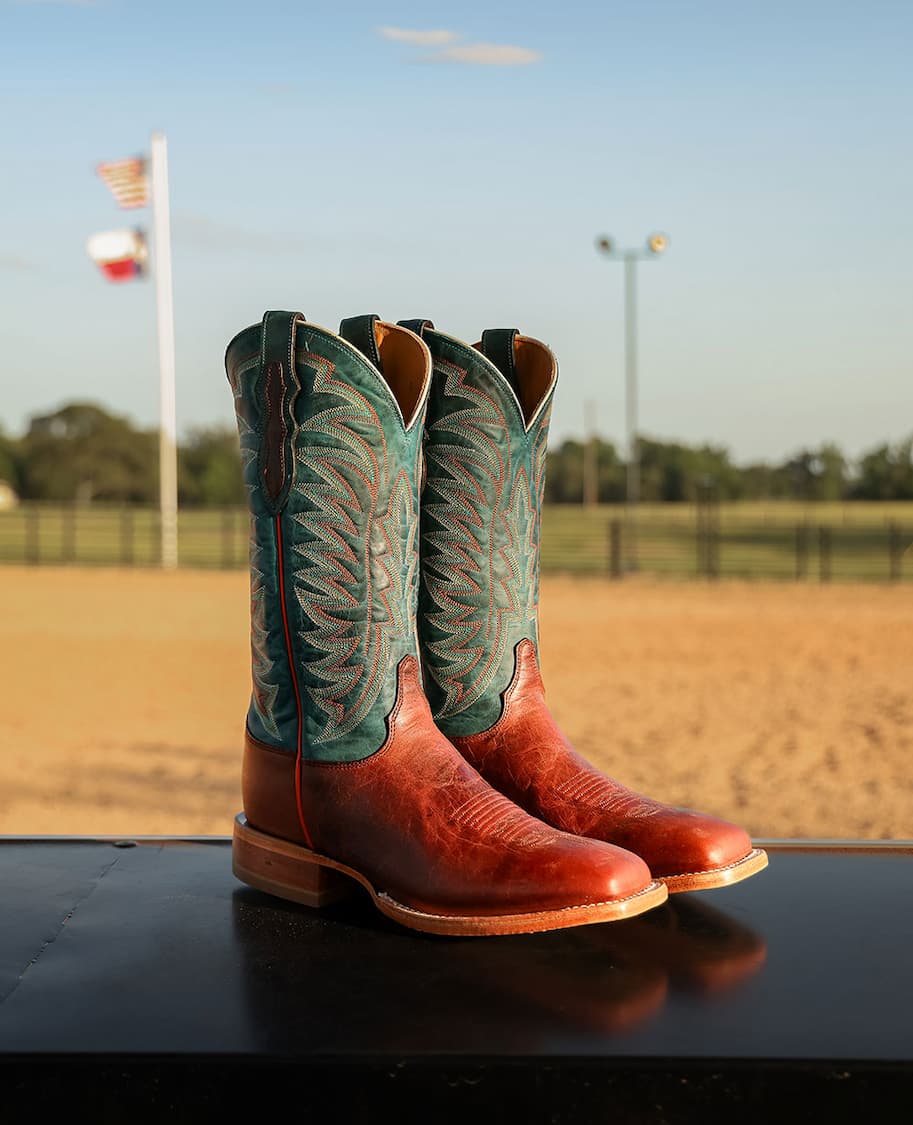 Burchett 13" Goat in Cognac (Brown).