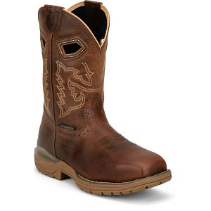Oilpatch 11" Waterproof Comp Toe in tan.