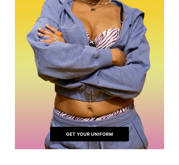 Easy Summer Sets? Say Less All-NEW colors in the Lightweight Lounge sets everyone’s living in this summer. With airy cotton that's cool, comfy, and cute from couch days to coffee runs. Get Your Uniform
