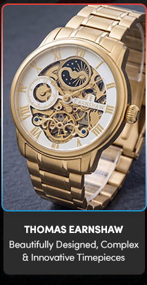 ES-8006-22 Thomas Earnshaw | Beautifully Designed, Complex & Innovative Timepieces