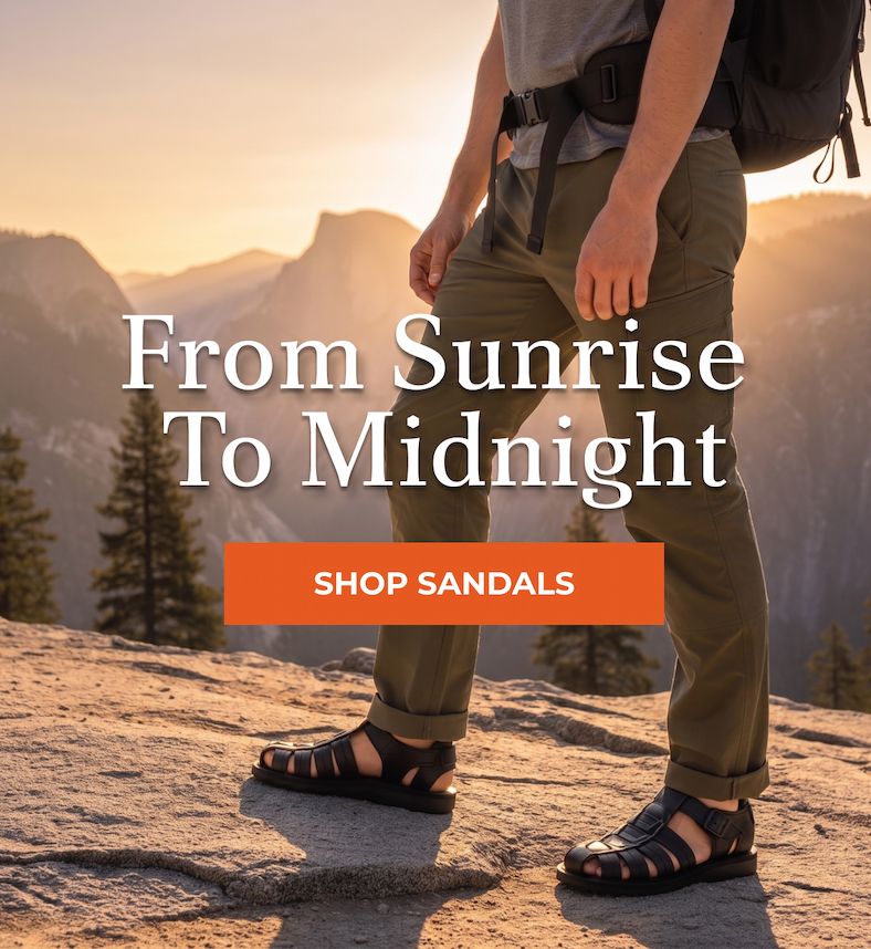 Sandals That Carry More Than Miles