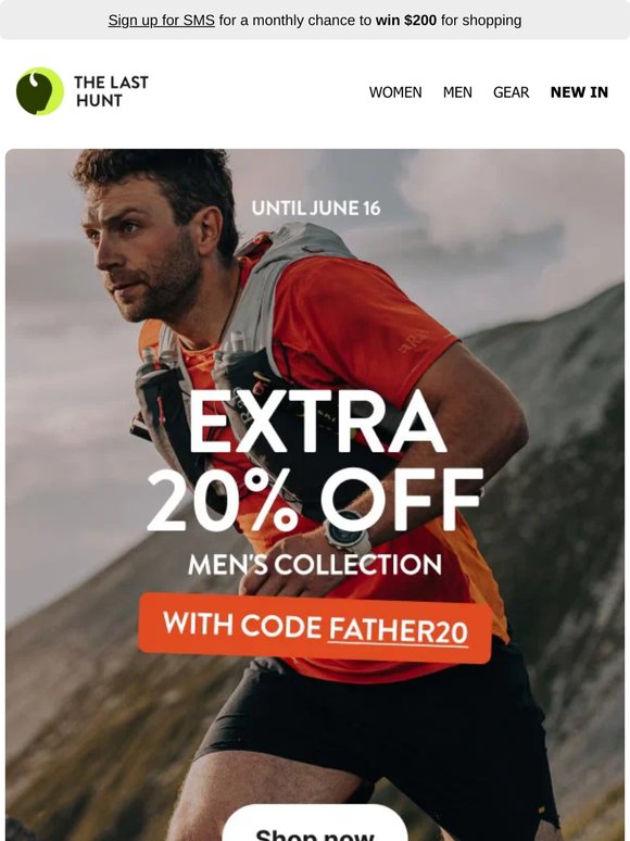 Don't forget Father's Day