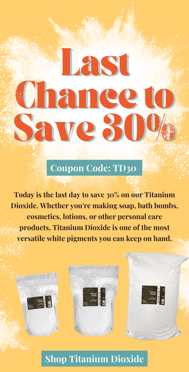 Titanium Dioxide 30% Off