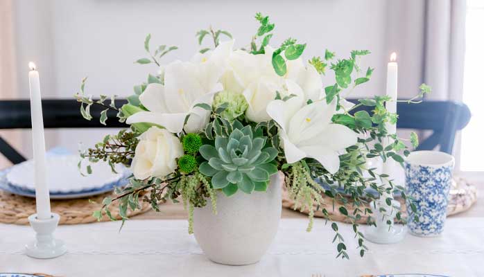 Teleflora's Cloud Petals Bouquet