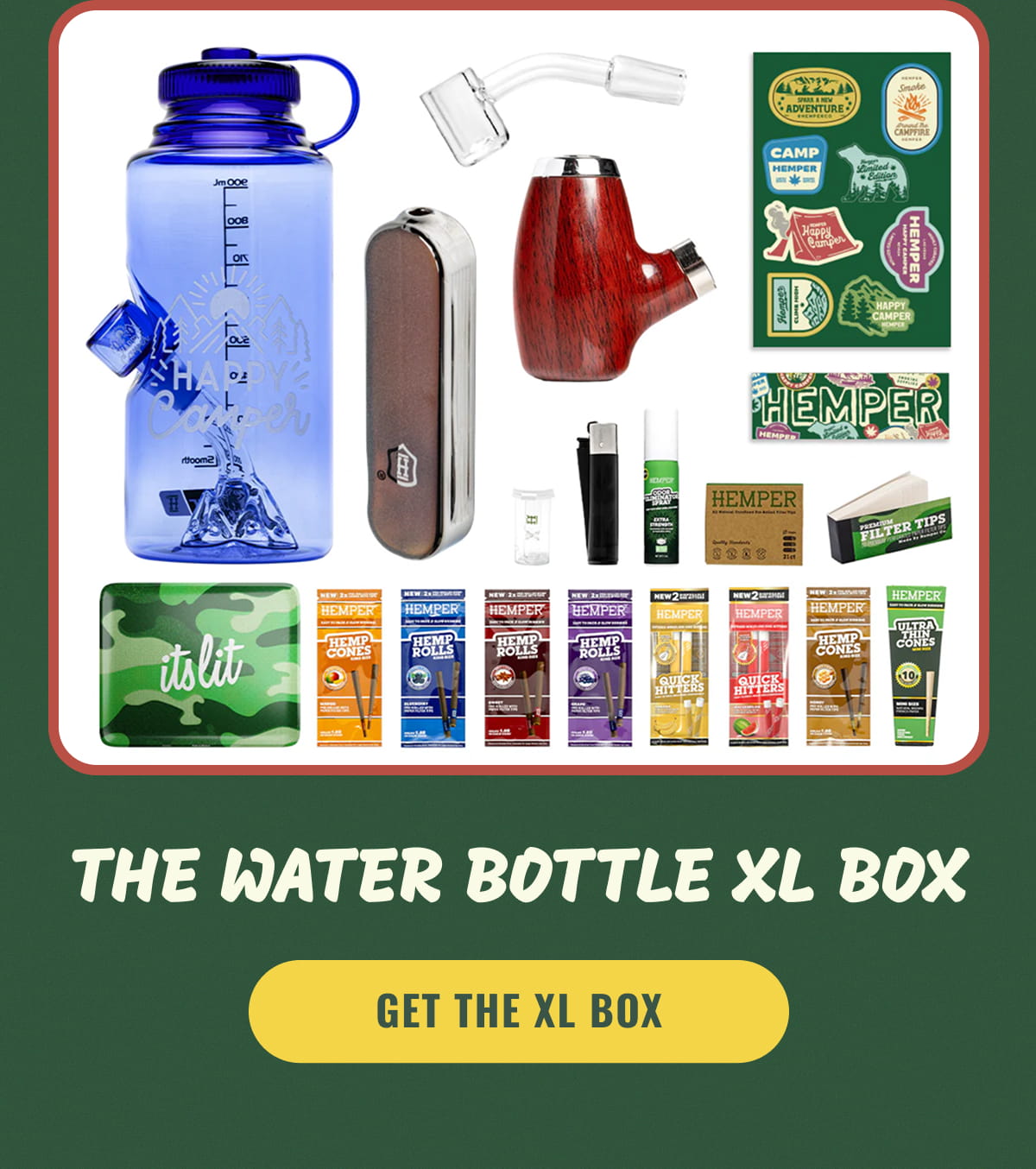 The Water Bottle XL Box | Get The XL Box