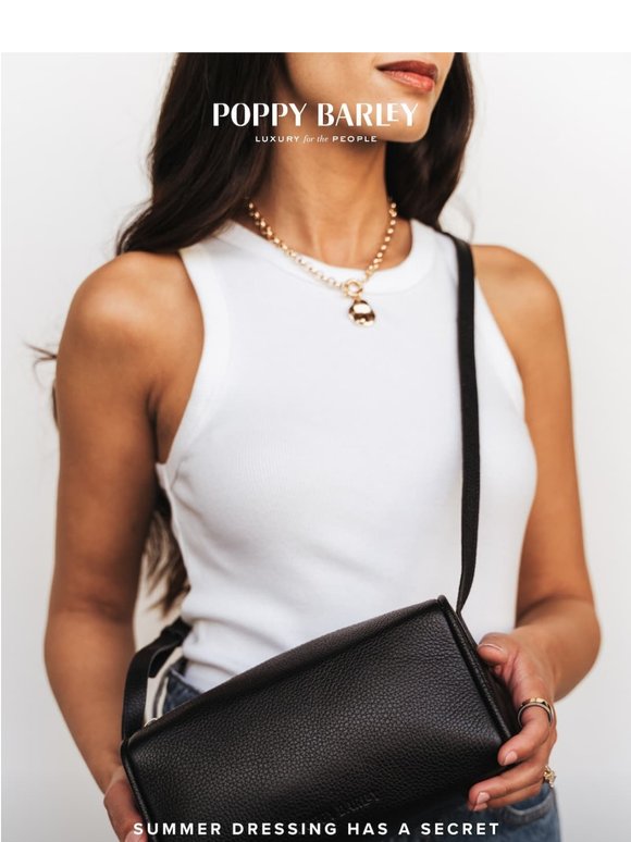 Your white tee called. It wants accessories.