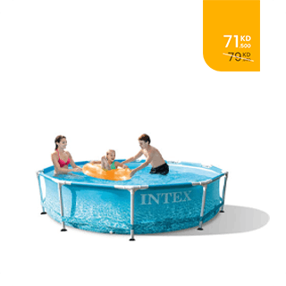 intex beach side pool set